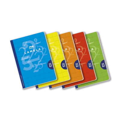 LAMELA LIBRETA 50h A4 CDV. 2,5 PACK 5