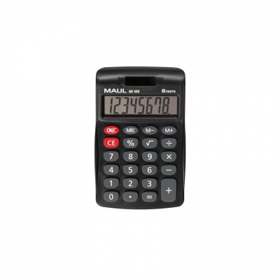 MJ 450 calculadora Bolsillo Pantalla de calculadora Negro