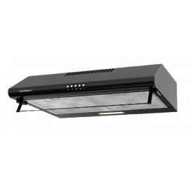 Campana tradicional Corberó SELATI640B, 60 cm, 400m3/h, 65dB, 3 velocidades, clase D, negro