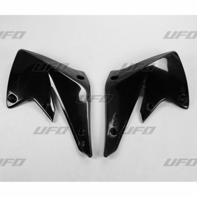 Paneles laterales radiador UFO negro Kawasaki KX250F KA03756#001