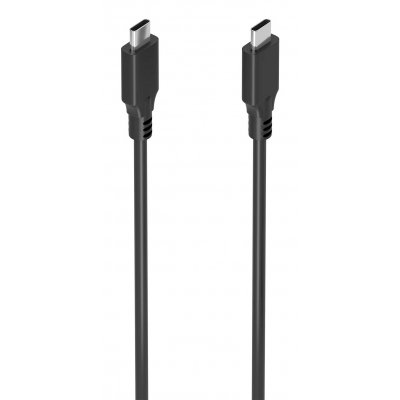 AISENS - CABLE USB 3.2 GEN2x2 20GBPS 8K@30HZ 5A 100W E-MARKER, TIPO USB-C/M-USB-C/M, NEGRO, 3.0M