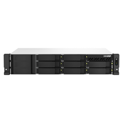 TS-864EU-8G servidor de almacenamiento NAS Bastidor (2U) Intel® Celeron® 8 GB DDR4 0 TB QNAP Turbo System Negro