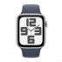 Apple Watch Se 3Rd/ Gps/ 44Mm/ Caja De Aluminio Plata/ Correa Deportiva Azul Tempestad S/M