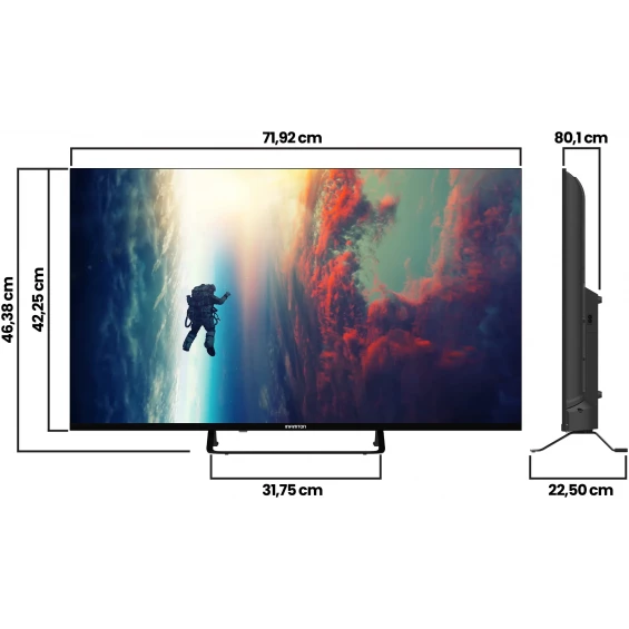 Televisor DLED Infiniton INTV-32CS410, 32 pulgadas, HD, Modo Hotel, negro - imagen 5
