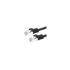 LATIGUILLO APANTALLADO EQUIP S/FTP CATEGORIA 6 HF 7.5M NEGRO 605595