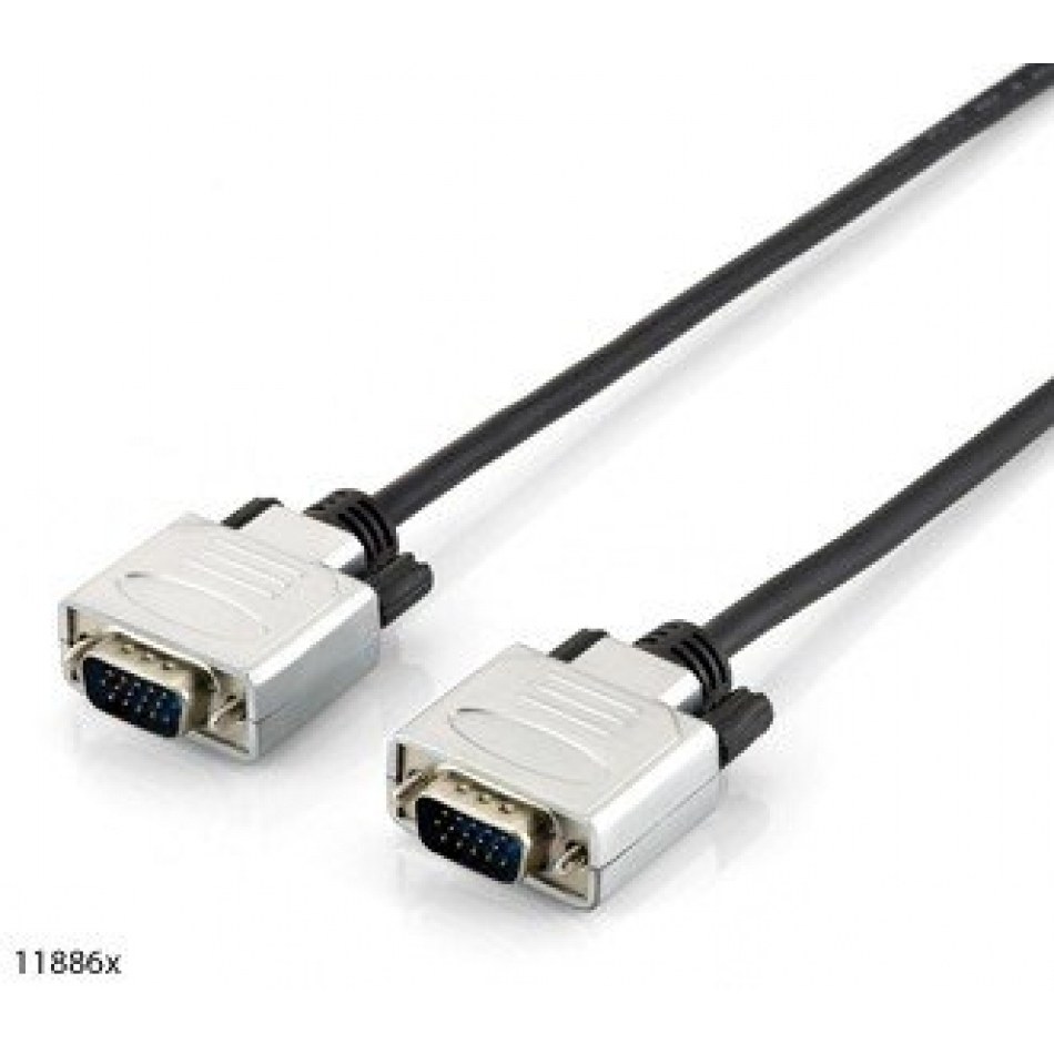 Cable VGA Monitor Macho-Macho HQ 20mts EQUIP