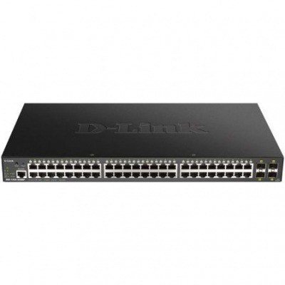 Switch D-Link Smart DGS-1250-52XMP 52 Puertos/ RJ-45 10/100/1000 PoE/ SFP