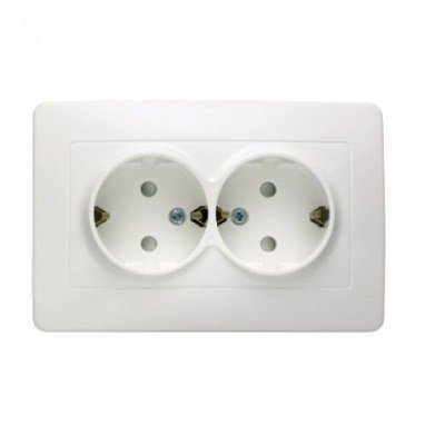 SCHUKO DOBLE VIVA BLANCO