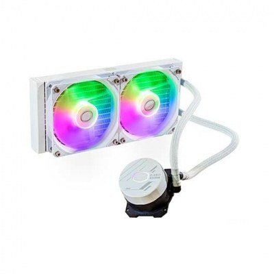 DISIPADOR REF LIQUIDA COOLERMASTER 240L CORE ARGB WH