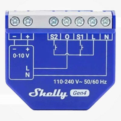 Shelly Dimmer 0/1-10V PM Gen4