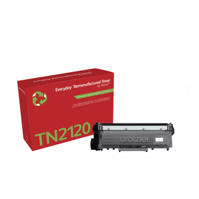 Remanufacturado Everyday Tóner Everyday™ Mono remanufacturado de Xerox es compatible con Brother TN2120, Capacidad alta