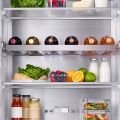 Frigorífico combi Cecotec 377 Inox A, 200 x 59.5 x 67.4 cm, clase A, 377 litros, CoolMatrix, FreshnessFlex, control de humedad, inox - imagen 7