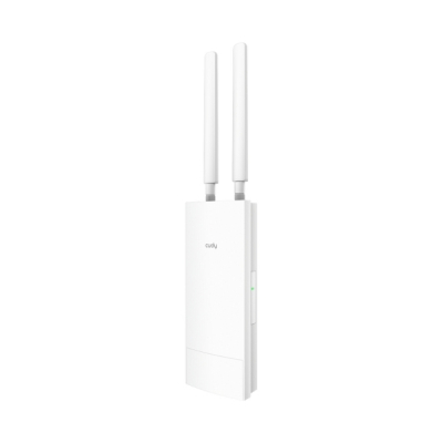Cudy Punto de Acceso Exterior WiFi 6 Gigabit AX3000 - Velocidad hasta 1000Mbps - 1 Puerto - 2 Antenas Desmontables - Resistencia al Agua IP65 - Color Blanco