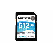 memoria sdxc kingston technology canvas go! plus memoria flash 512gb sd negro SDG3/512GB