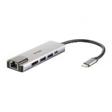 Hub D-link Usb-c A Hdmi Rj45 Usb-c 2xusb 3.0