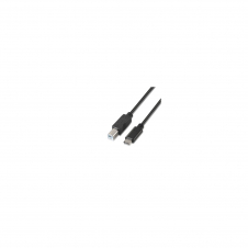 CABLE AISENS USB 2.0 IMPRESORA USB TIPO-C MACHO A USB-B MACHO 2M NEGRO A107-0054