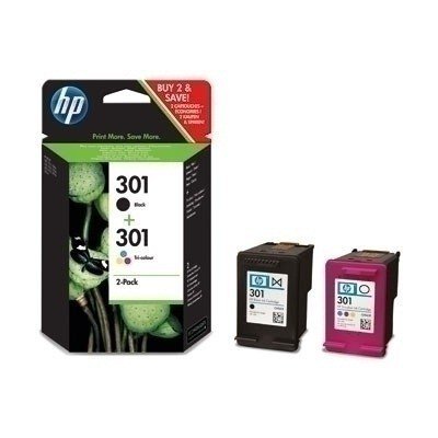 HP 301 NEGRO + TRICOLOR MULTIPACK ORIGINAL CR340EE/N9J72AE