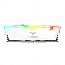 Memoria ram ddr4 32gb 2x16 teamgroup udimm t - force delta rgb 3200 blanco
