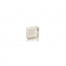 CAJA DE SUPERFICIE EQUIP PARA MONTAJE DE ROSETAS BLANCO 125561