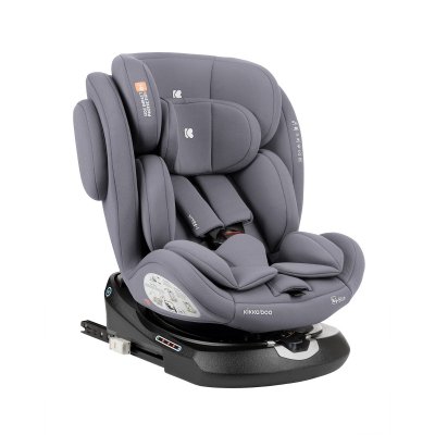 Silla de coche 40-150 cm i-Felix i-SIZE Kikkaboo Gris Claro