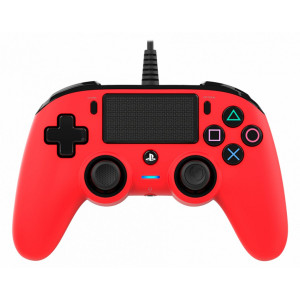 MANDO PS4 NACON COMPACT ROJO RED