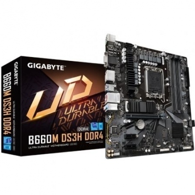 Placa Base Gigabyte B660M DS3H DDR4 Socket 1700/ Micro ATX