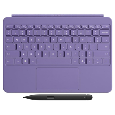 Teclado microsoft surface pro 12 pulgadas + pen violeta