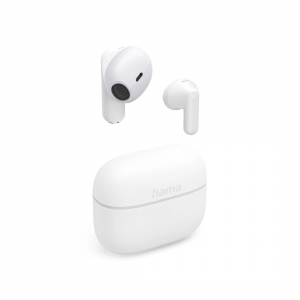 Hama AUDIO Auriculares BT TWS Freedom Light II, Blanco