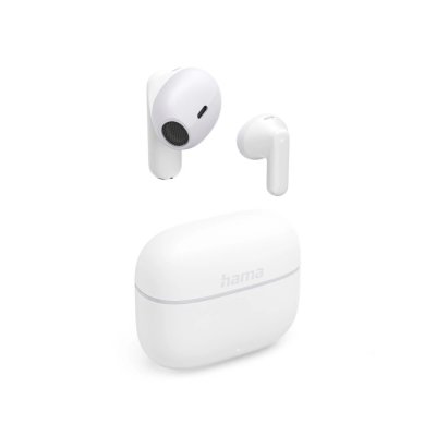Hama AUDIO Auriculares BT TWS Freedom Light II, Blanco