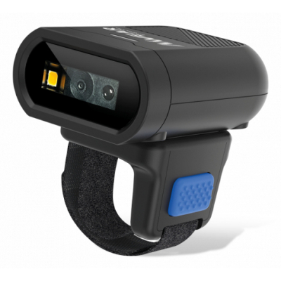 WD4 Ring Scanner Lector de códigos de barras manos libres 1D/2D LED Negro