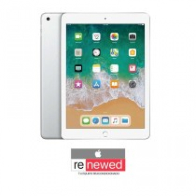 Renewed apple ipad 2017 32gb wifi+4g silver -1 años recogida y entrega
