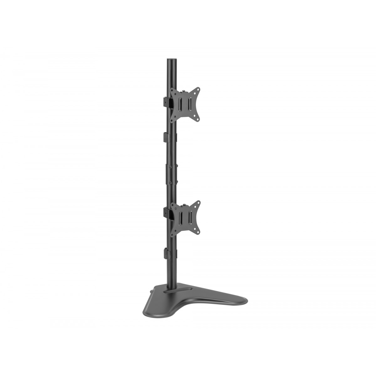 Soporte de sobremesa para dos monitores verticales de 17-32