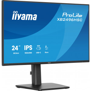 ProLite XB2496HSC-B1 pantalla para PC 60,5 cm (23.8) 1920 x 1080 Pixeles Full HD LED Negro