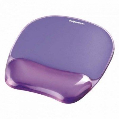 Alfombrilla Reposamuñecas Fellowes 9144104/ 32 x 202 x 230mm / Violeta
