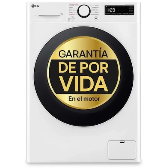 Lavadora LG F4WR6010A1W, 10 kg, 1400 rpm, clase A-10%, blanco - imagen 2
