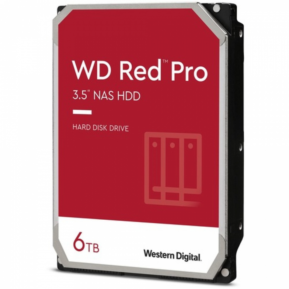 WD Red Pro NAS Hard Drive WD6003FFBX - Disco duro - 6 TB - interno - 3.5