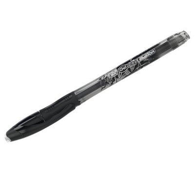 Bolígrafo de Tinta de Gel Borrable Bic Gelocity Illusion 943441/ Negro