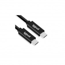 iggual Cable USB-C 3.2 Gen2x2 100W 5A 4K 1m nylon