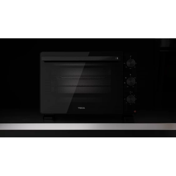 Mini horno de sobremesa Teka FSO 366 AirFry, 36 L, convección, 6 funciones, 1600 W, Full Black - imagen 6