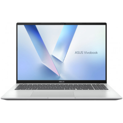 ASUS Vivobook 16 D1607GA-MB086W Copilot+ PC - Ordenador Portátil WUXGA (AMD Ryzen AI 7 445, 16GB RAM, 512GB SSD, Radeon 840M, Windows 11 Home) Plata Fría - Teclado QWERTY español