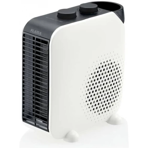 Calefactor termoventilador Flama 2300FL, 2.000 W, multiposición, blanco