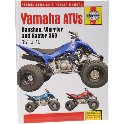 Manual de reparación y servicio ATV HAYNES 2314