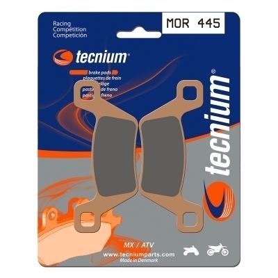 TECNIUM Racing MX/ATV Sintered Metal Brake pads - MOR445 MOR445