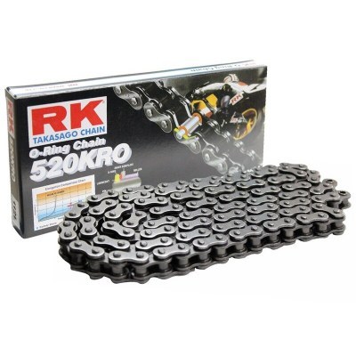 Cadena RK 520KRO con 116 eslabones negro 520KRO-116