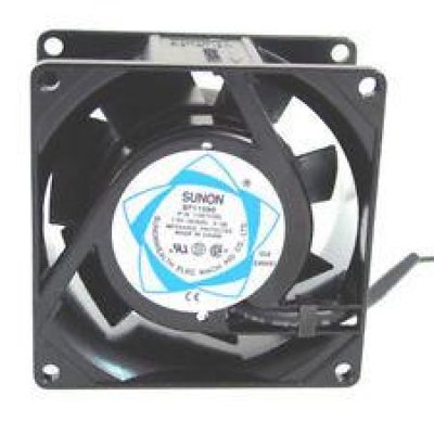 VENTILADOR 115Vac 80x80x38mm 12W 2 Cables BOLAS Sunon
