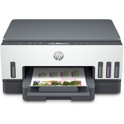 HP Smart Tank 7005 All-in-One - Impresora multifunción - color - chorro de tinta - rellenable - Letter A (216 x 279 mm)/A4 (210 x 297 mm) (original) - A4/Legal (material) - hasta 15 ppm (impresión) -
