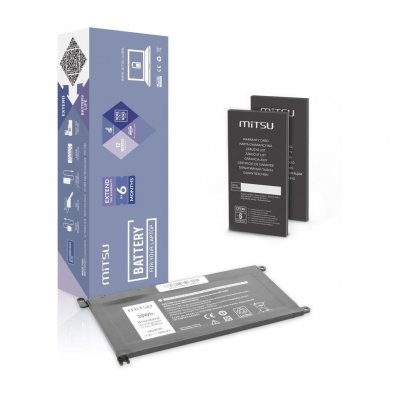 Batería compatible para portátil DELL Inspiron 13 5368 11.4V 3400mAh Mitsu