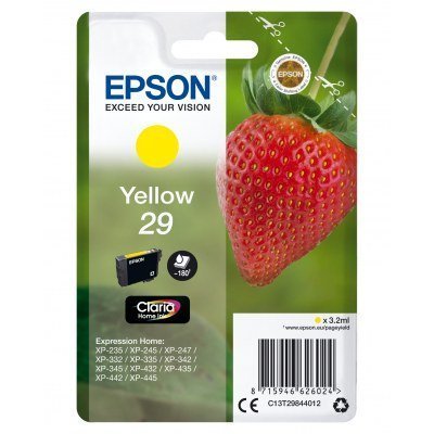 Epson T2984 (29) Amarillo Cartucho de Tinta Original - C13T29844012