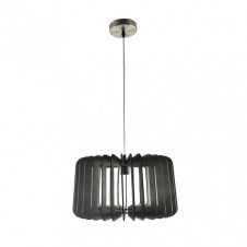 Colgante Ebano 1xe27 Madera Cafe Regx40x40 Cm