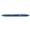 Pilot Boligrafo de gel borrable retractil Frixion Clicker - Punta de bola redonda 0.7mm - Trazo 0.4mm - Color Grip ergonomico - Azul